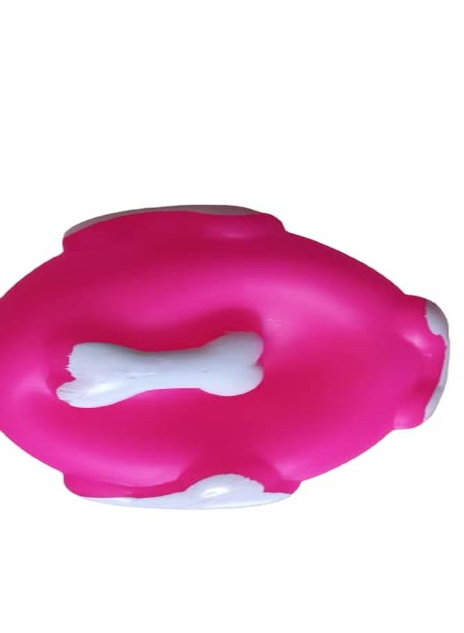 Smart Pups Squeaky Lage Size Bone and pow Print Ball Size (Large,Colour May Very Available Pack of 1 Pcs) - Image 2